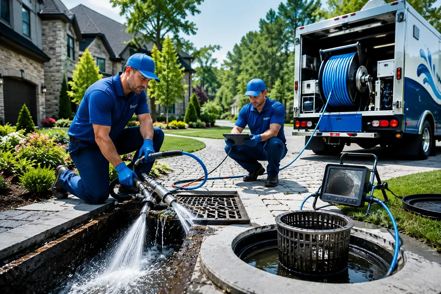 Local outdoor drain cleaning professionals in Burneyville, OK